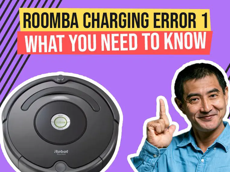 Roomba charging error 1