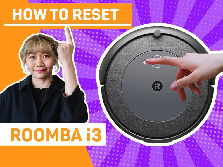 reset Roomba i3