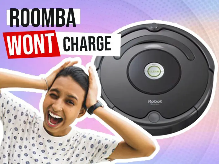 Roomba won't charge