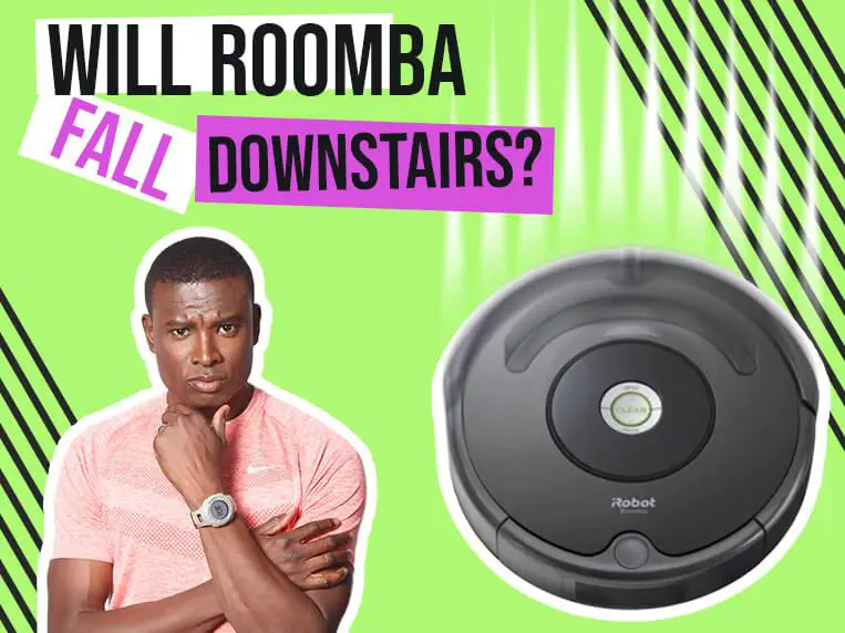 will roomba fall down stairs?
